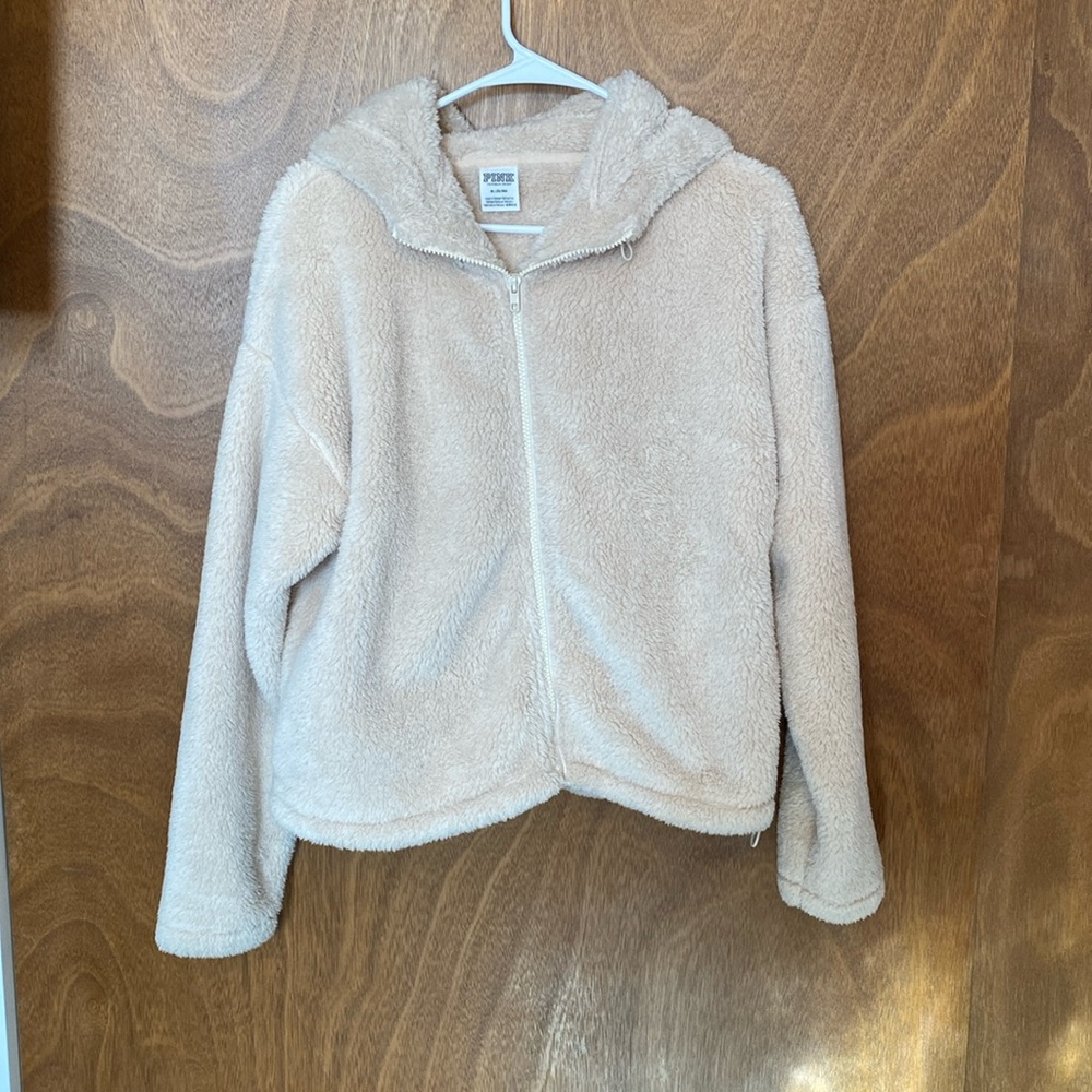 Victoria’s Secret Pink Zipper Hoodie Medium